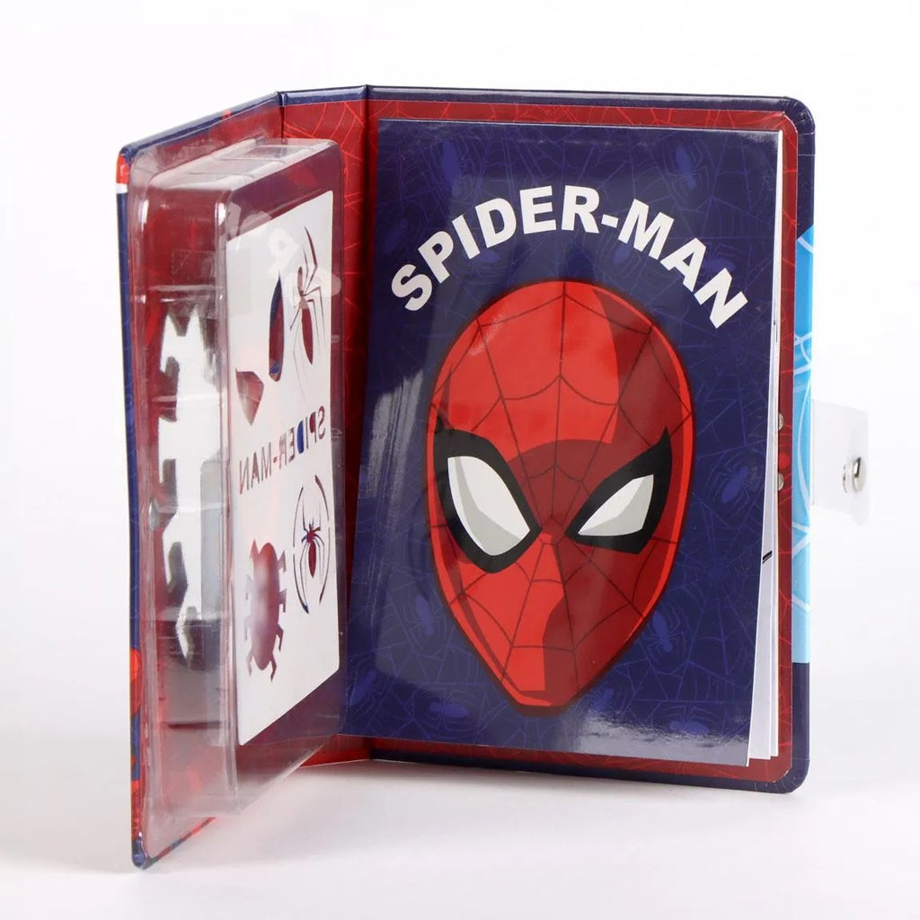 Marvel Spiderman activiteitenboek binnenkant