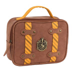 Harry Potter Hufflepuff Handtas bruin geel voorkant