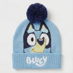 Bluey muts met pompon