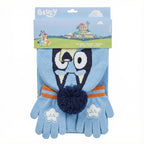 Bluey winterset aan kartonnen hanger