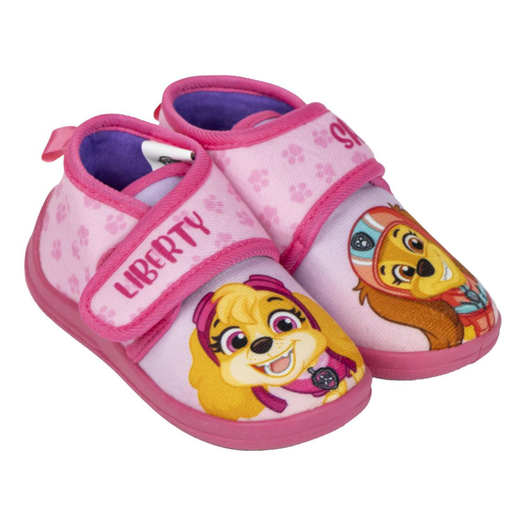 Paw Patrol Skye en Liberty hoge sloffen meisjes roze