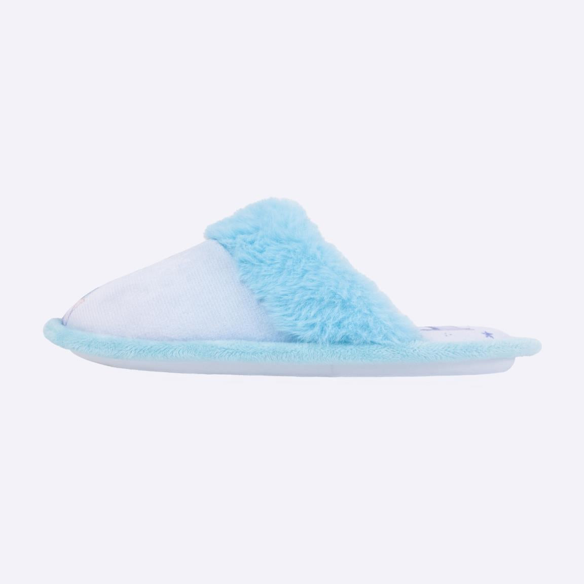 Frozen slof zijkant met open hiel