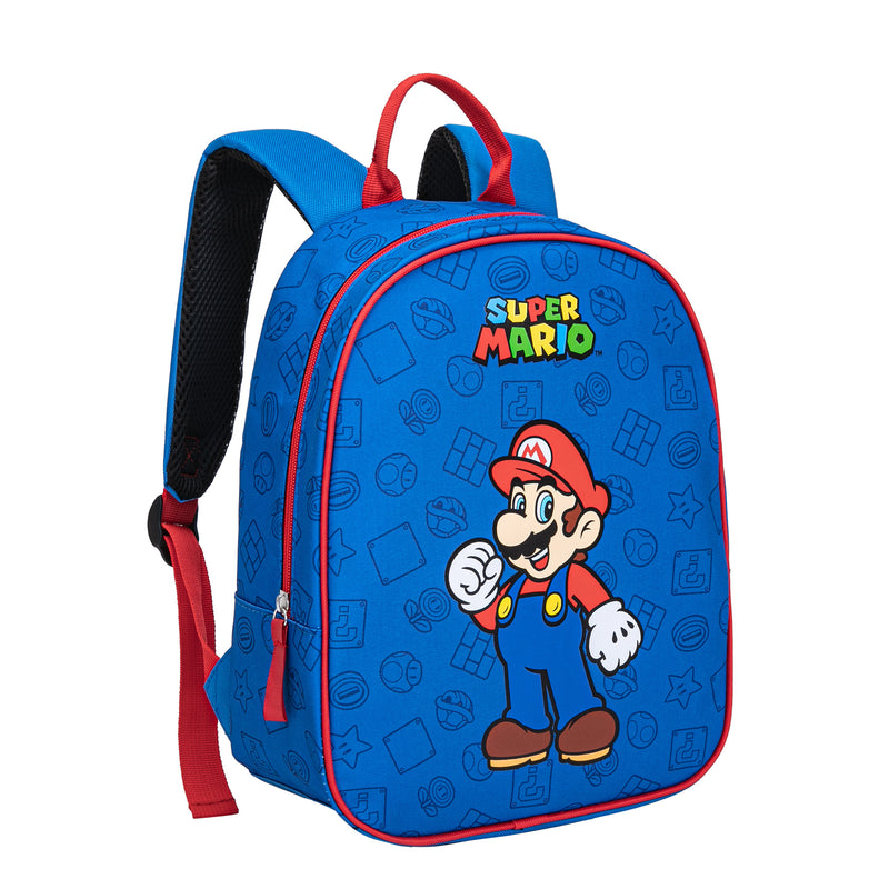 Super Mario Rugzak Jongens Meisjes - Hoogte 33cm