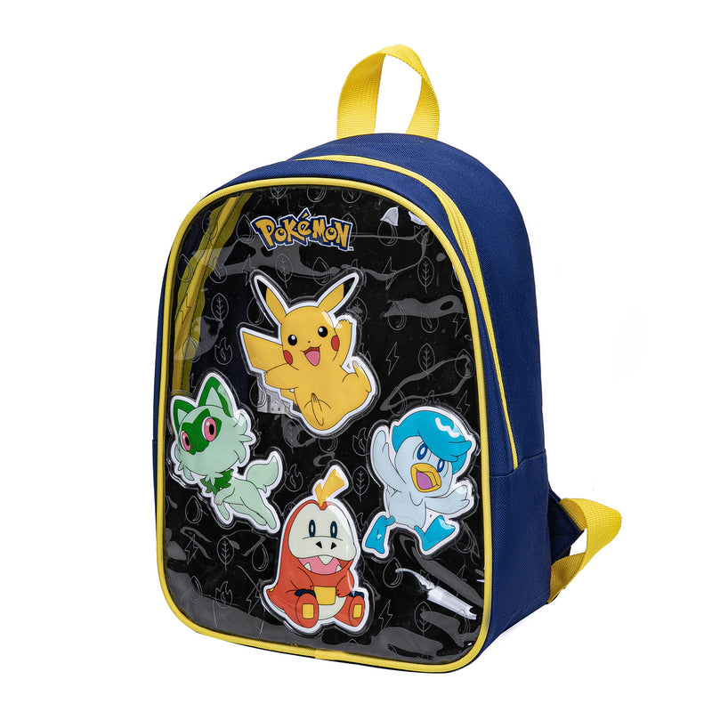 Pokemon Pikachu Rucksack Premium Qualität - Höhe 33cm