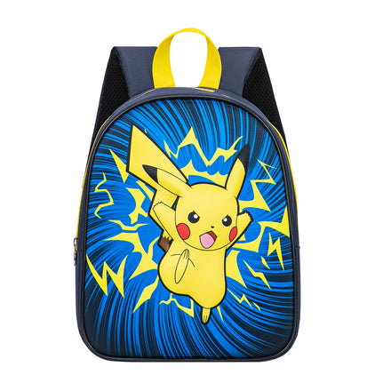 Pokémon Pikachu Rugzak Kinderen – Rugtas Jongens – Donkerblauw – Hoogte 31 cm