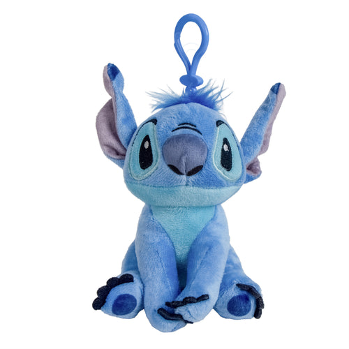 Disney Stitch Angel en Leroy Knuffels Tassenhanger - Hoogte 12cm - 3 Knuffels
