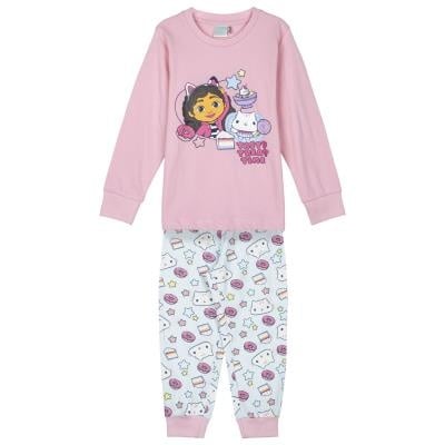 Gabby's Poppenhuis Pyjama Meisjes 100% Katoen Roze