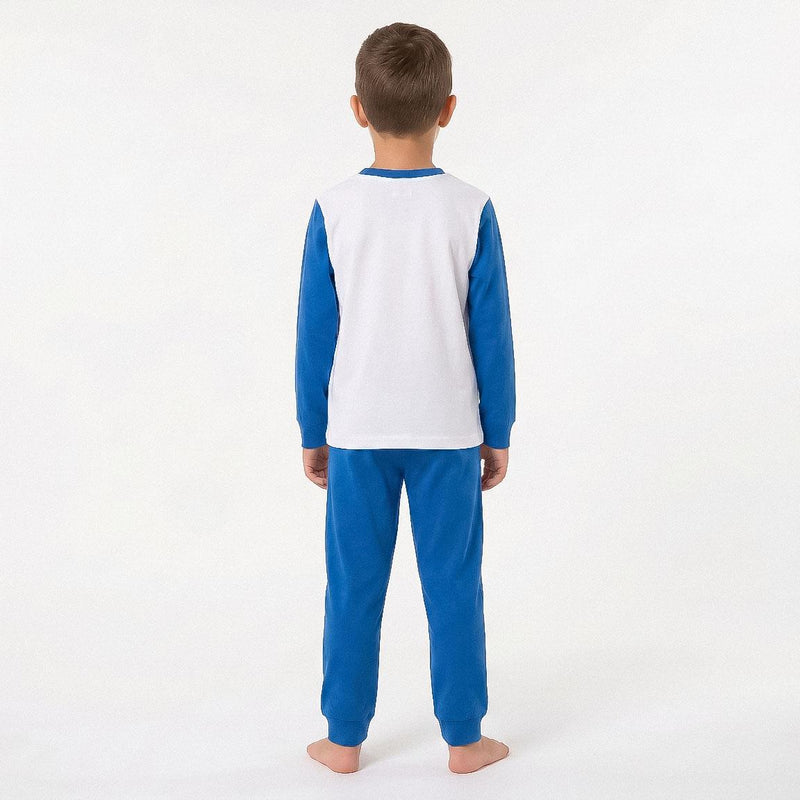 Real Madrid pyjama gedragen achterkant