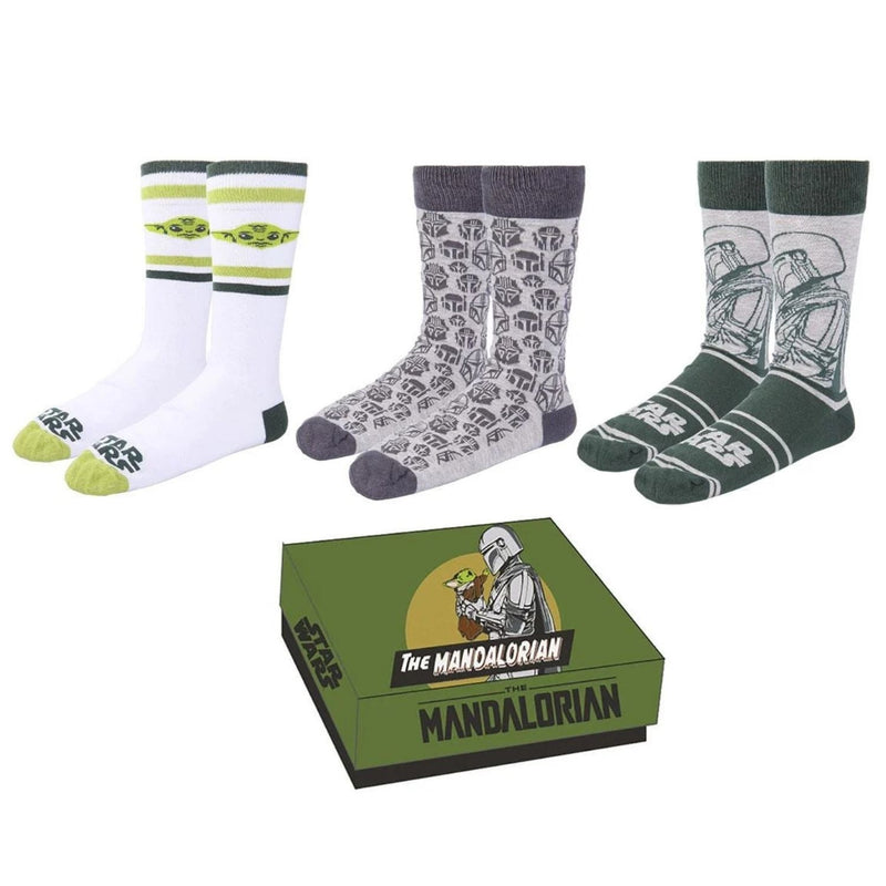 Star Wars The Mandalorian Sokken in Kado Box - 3 paar 36-41