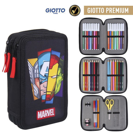 Marvel Avengers Dreifach-Koffer mit Inhalt - Avengers Assemble