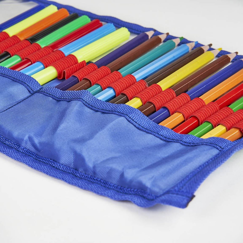 Marvel Avengers Roll-Up Pencil Case with Contents