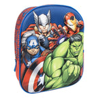 Avengers Rugzak Kind – 3D Rugtas Hulk, Iron Man, Captain America & Thor – 31 cm – Marvel Superhelden