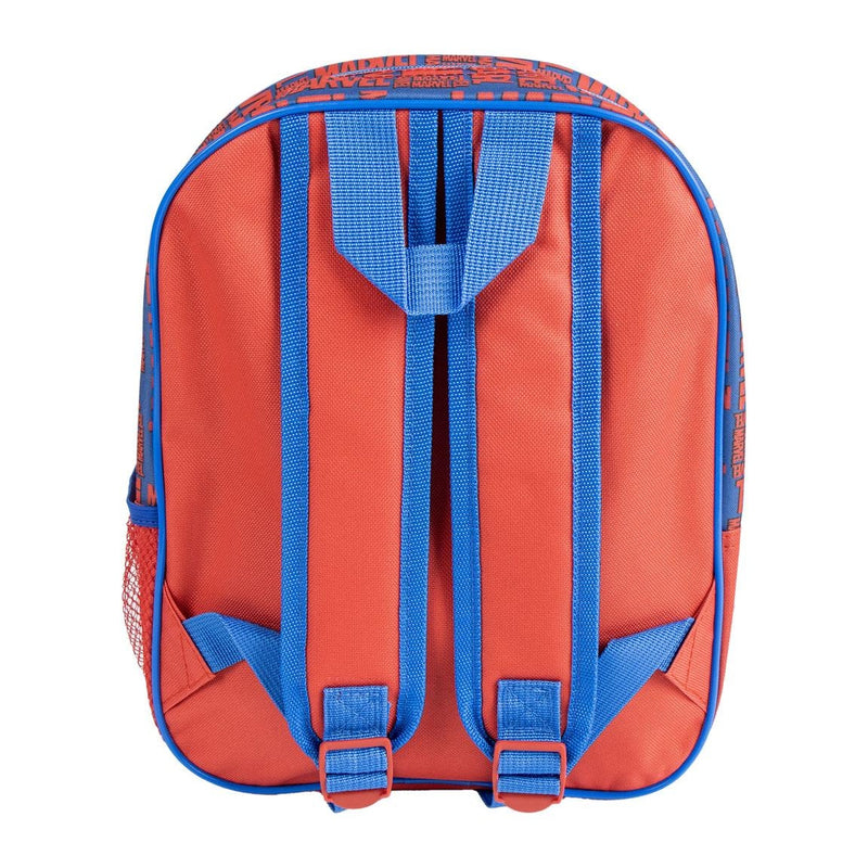 Avengers Rucksack Kinder – 3D Tasche mit Hulk, Iron Man, Captain America & Thor – 31 cm – Marvel Superhelden