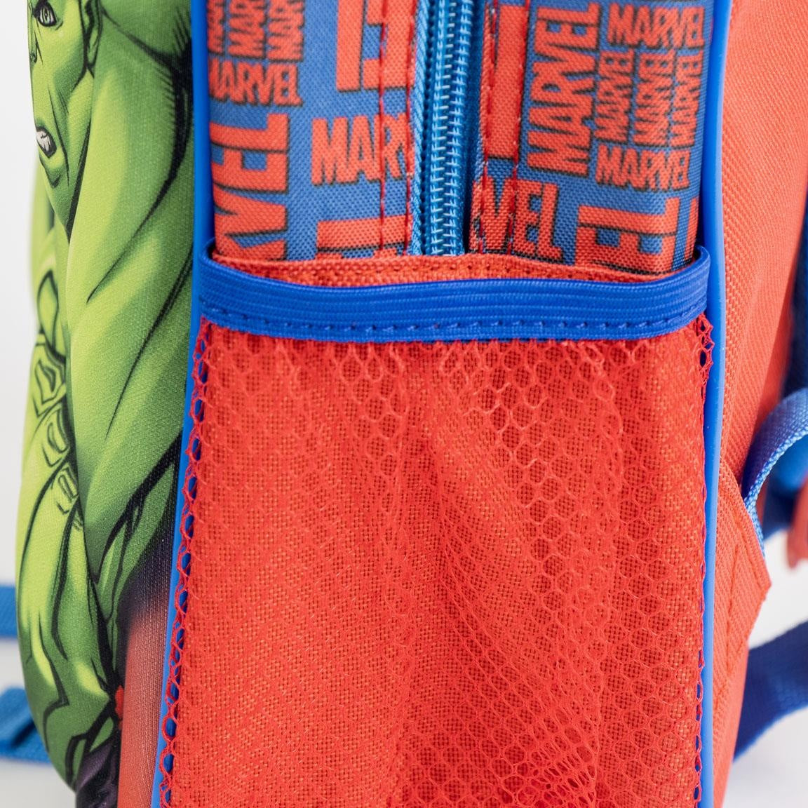 Avengers Rucksack Kinder – 3D Tasche mit Hulk, Iron Man, Captain America & Thor – 31 cm – Marvel Superhelden
