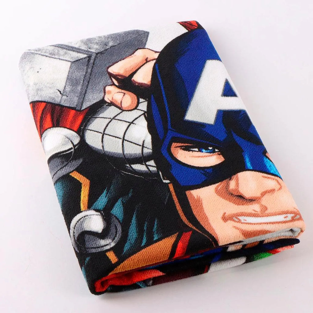 Avengers Strandlaken – Marvel Handdoek – 70x140 cm – Jongens – Sneldrogend