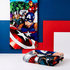 Avengers Strandlaken – Marvel Handdoek – 70x140 cm – Jongens – Sneldrogend