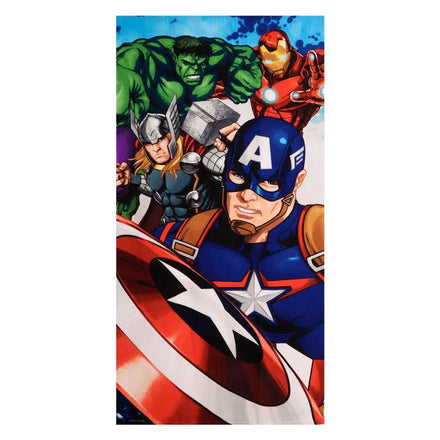 Avengers Strandlaken – Marvel Handdoek – 70x140 cm – Jongens – Sneldrogend