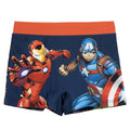 Marvel Avengers Zwembroek Jongens – Iron Man, Hulk, Thor & Captain America – Kind Zwemshort Blauw/Rood