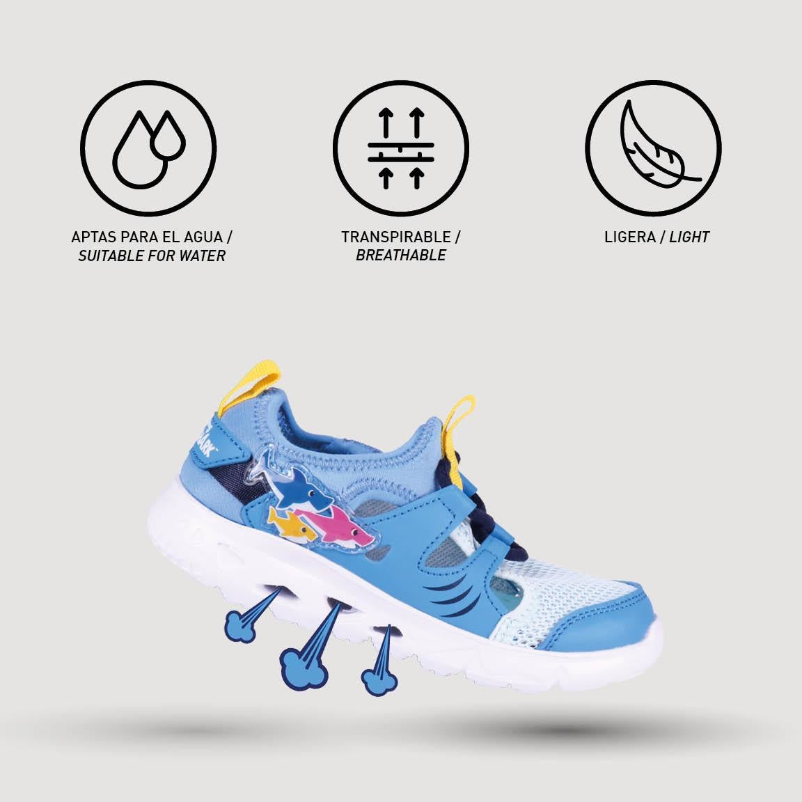 Nickelodeon Baby Shark Children's Summer Shoes