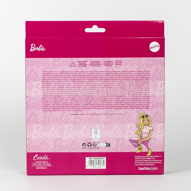 Barbie Beauty Set Haarborstel Toilettas Haar scrunchies - Cadeauverpakking