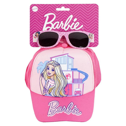 Barbie Pet met Zonnebril Roze - Verstelbare Kinderpet voor Meisjes - Officieel Gelicenseerd