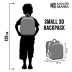 Barbie Backpack 3D Mädchen-Rucksack - Höhe 31cm
