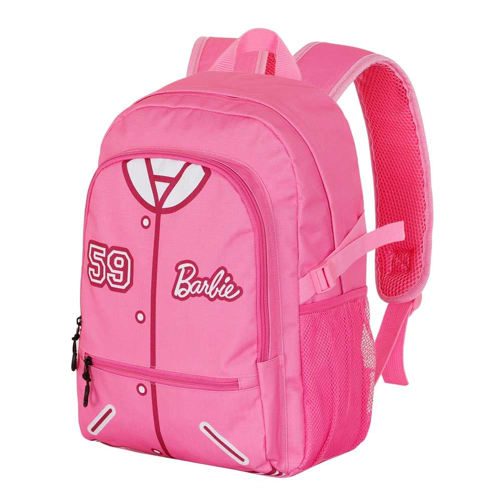 Barbie Rugzak Dames Meisjes 3 Vakken Laptop Tablet Vak - Hoogte 44cm