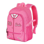 Barbie Rugzak Dames Meisjes 3 Vakken Laptop Tablet Vak - Hoogte 44cm