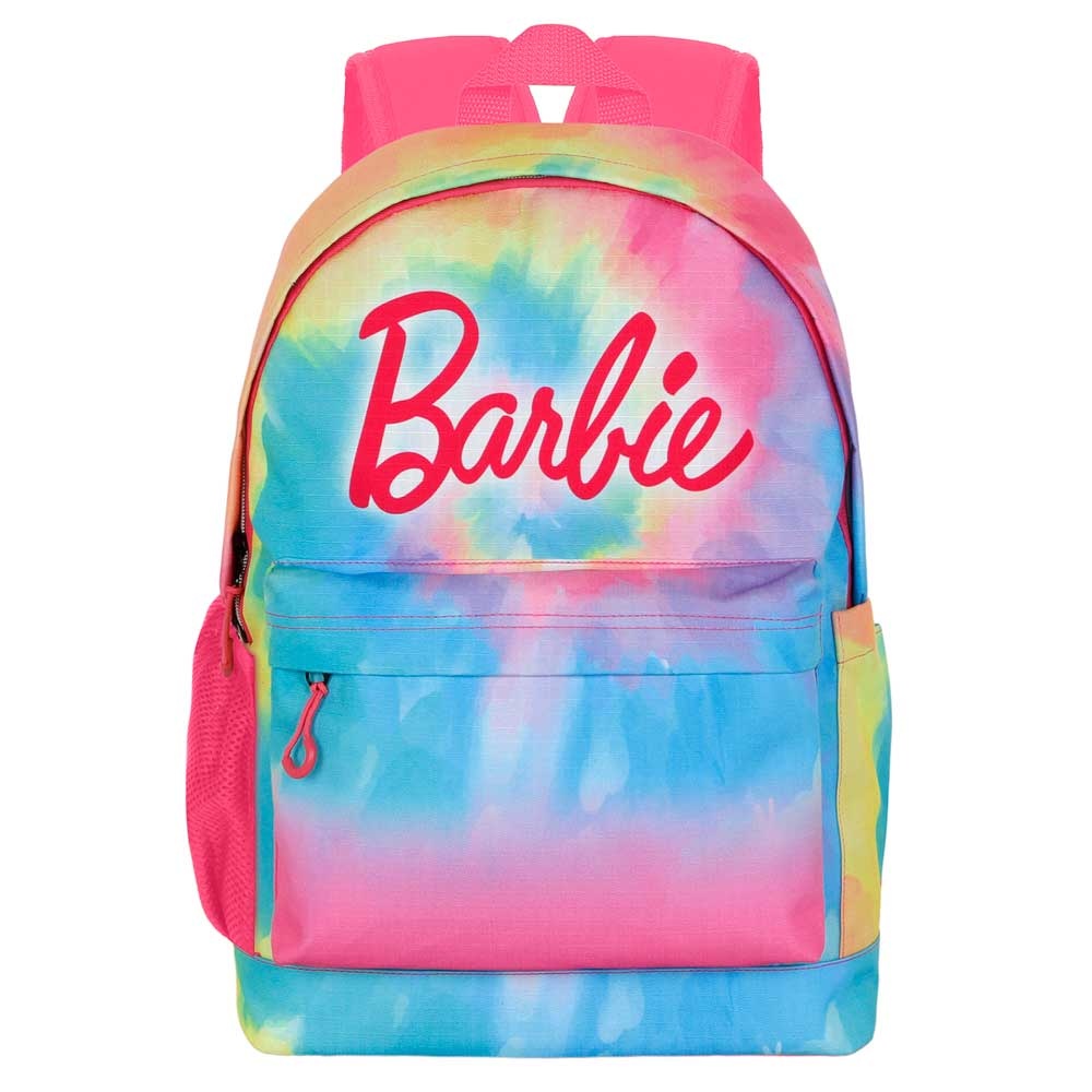 Barbie Backpack Girls Tie Dye 3 Pockets Premium Quality - Height 44cm