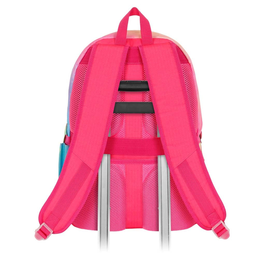 Barbie Rucksack Mädchen Tie Dye 3 Taschen Premium Qualität - Höhe 44cm