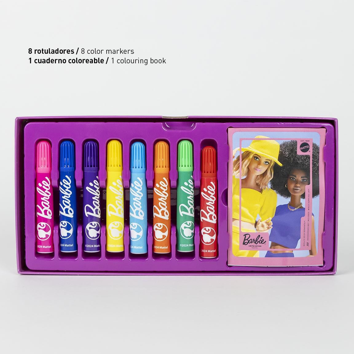 Barbie Tekenen Knutselen Tekendoos Meisjes - 44 Pieces