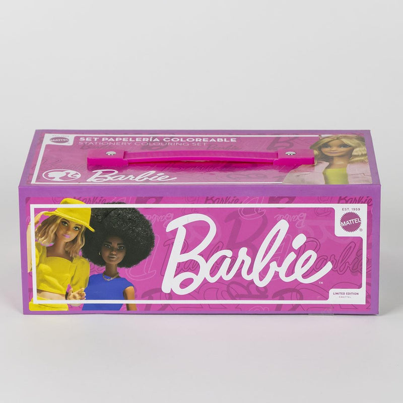Barbie Tekenen Knutselen Tekendoos Meisjes - 44 Pieces