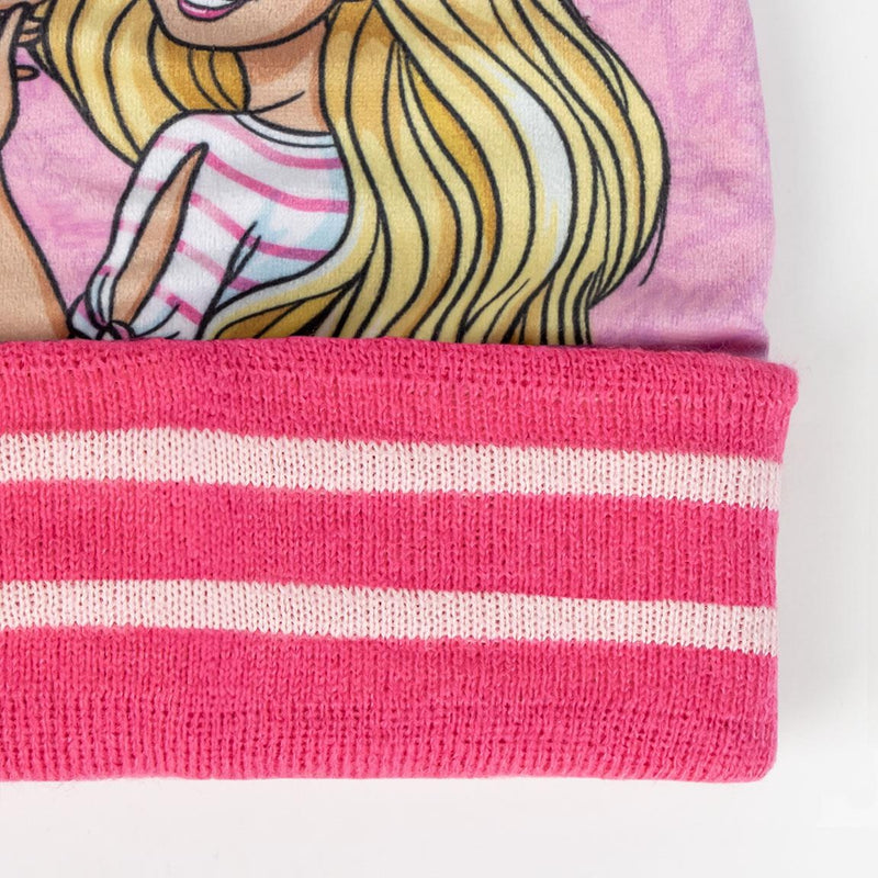 Barbie Winterset Muts Handschoenen Sjaal Meisjes
