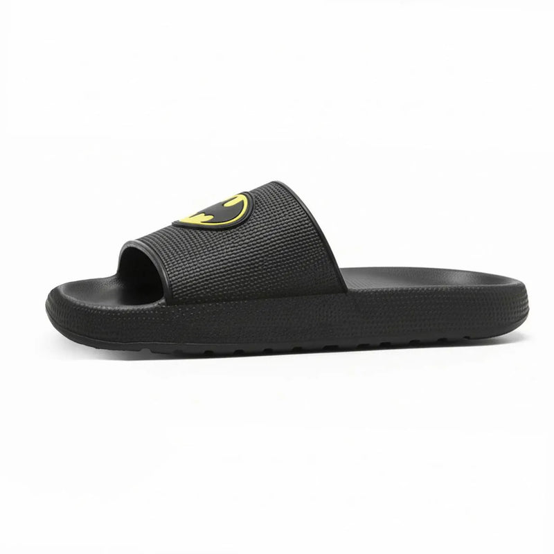DC Comics Batman Slippers Kinderen - Zwart - Comfortabele Badslippers voor Jongens en Meisjes - Officieel Gelicenseerd