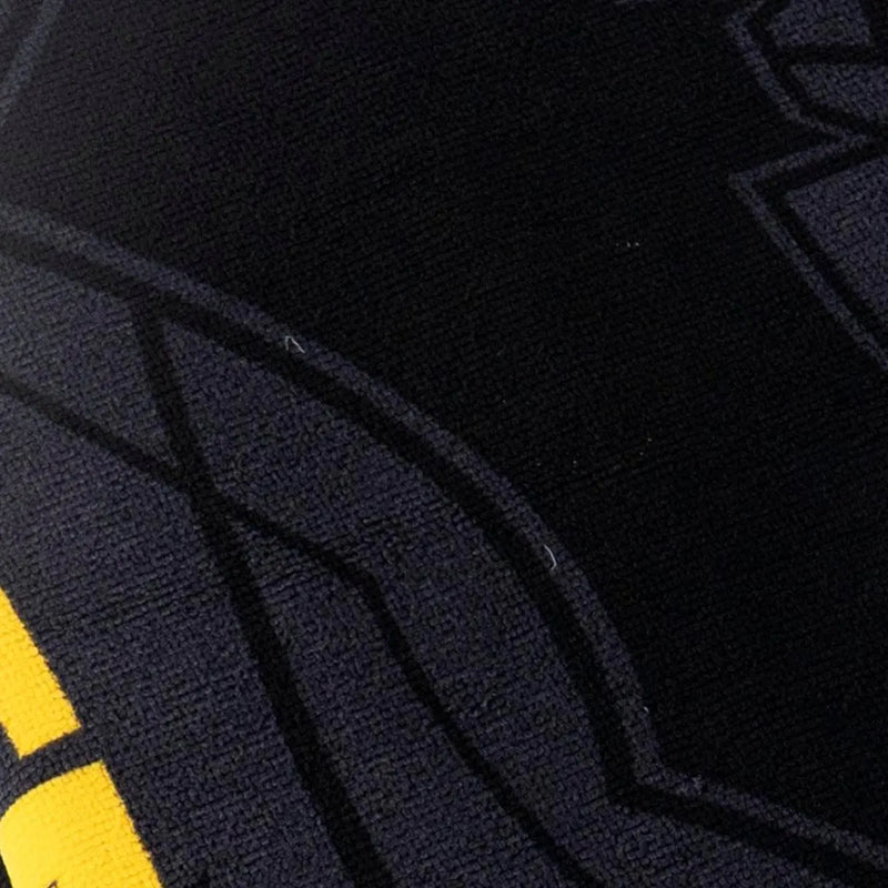 Batman Strandlaken 90 x 180 cm – Sneldrogende Strandhanddoek – Zwart Geel – Officieel DC Comics Gelicenseerd