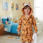 Bluey Badjas Kinderen – Bingo Ochtendjas met Capuchon Jongens & Meisjes – Fleece