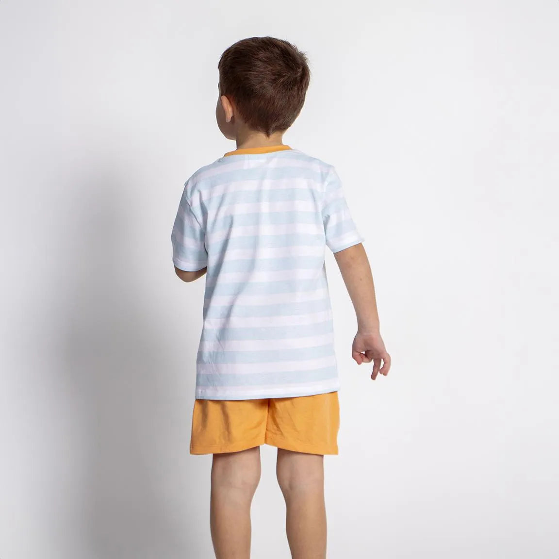 Bluey en Bingo Shortama Zomerset voor Jongens - T-Shirt en Korte Broek - Officieel Gelicenseerd