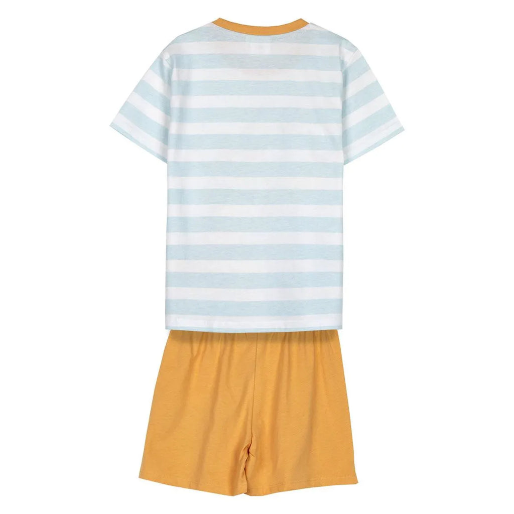 Bluey en Bingo Shortama Zomerset voor Jongens - T-Shirt en Korte Broek - Officieel Gelicenseerd