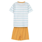 Bluey en Bingo Shortama Zomerset voor Jongens - T-Shirt en Korte Broek - Officieel Gelicenseerd
