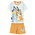 Bluey en Bingo Shortama Zomerset voor Jongens - T-Shirt en Korte Broek - Officieel Gelicenseerd