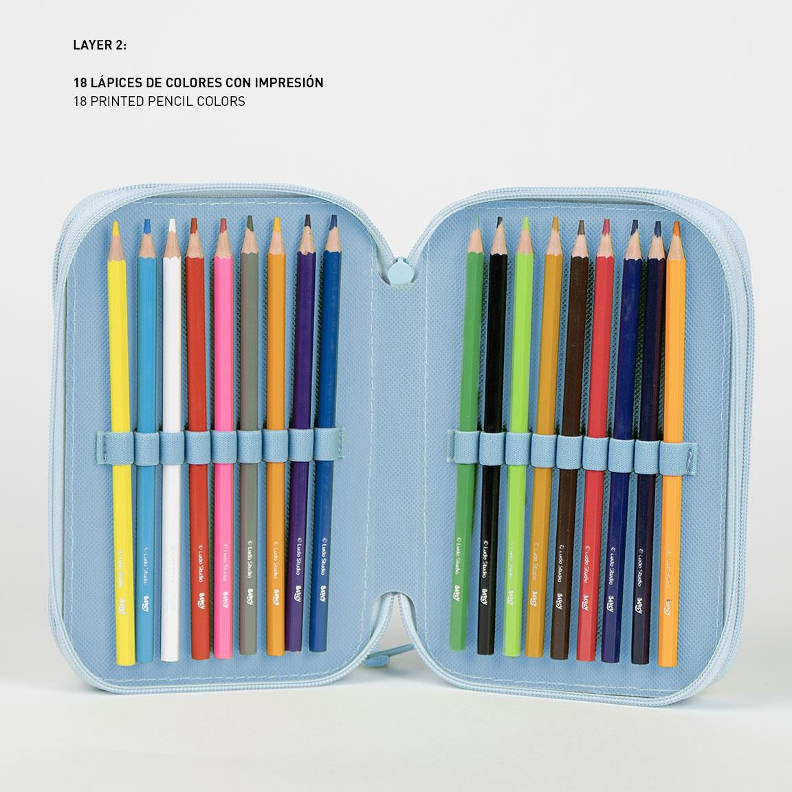 Bluey Case with Contents - 44 Pieces