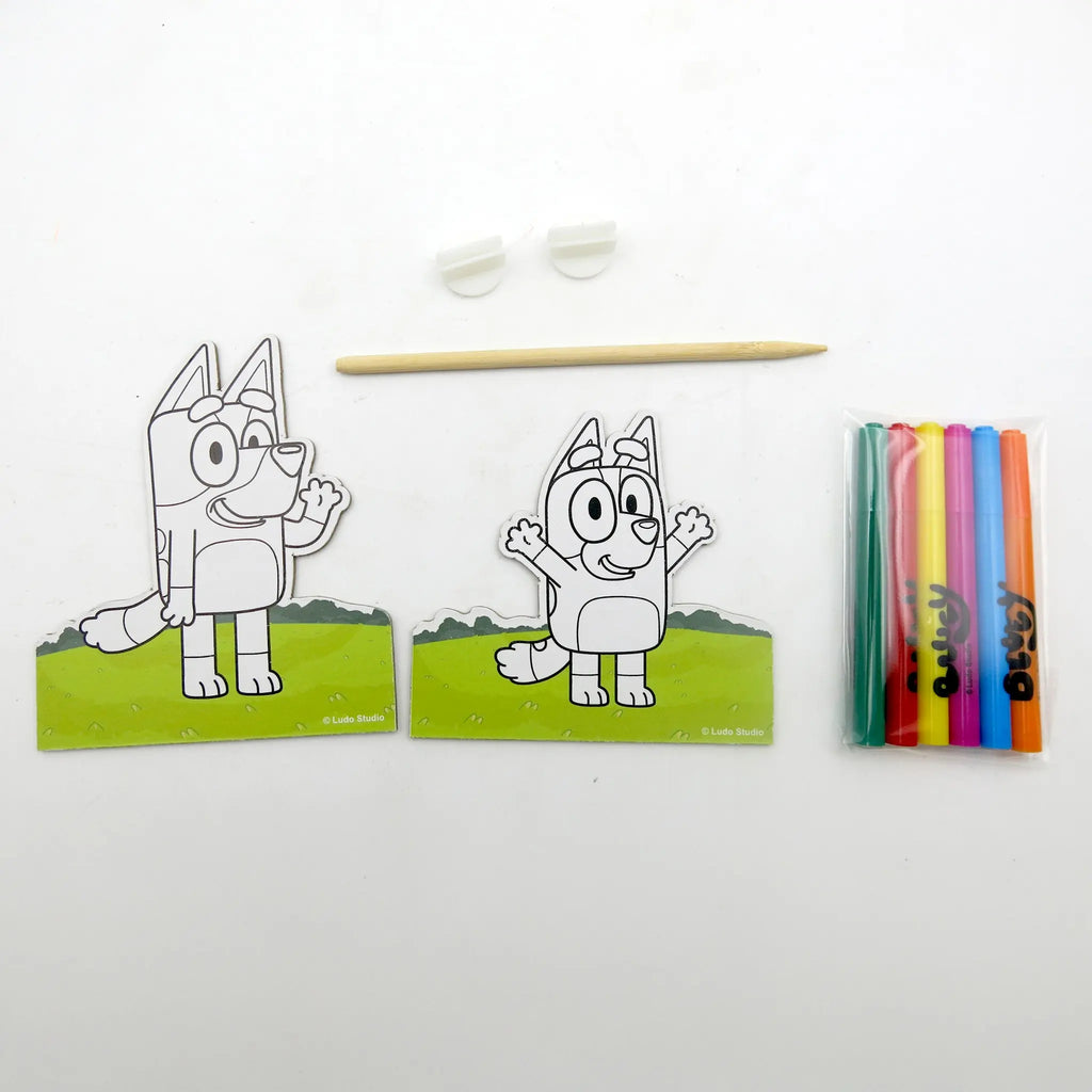 Bluey Activiteitenset in Tas met Kleurplaten, Stickers en Stiften