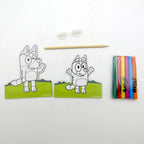 Bluey Activiteitenset in Tas met Kleurplaten, Stickers en Stiften