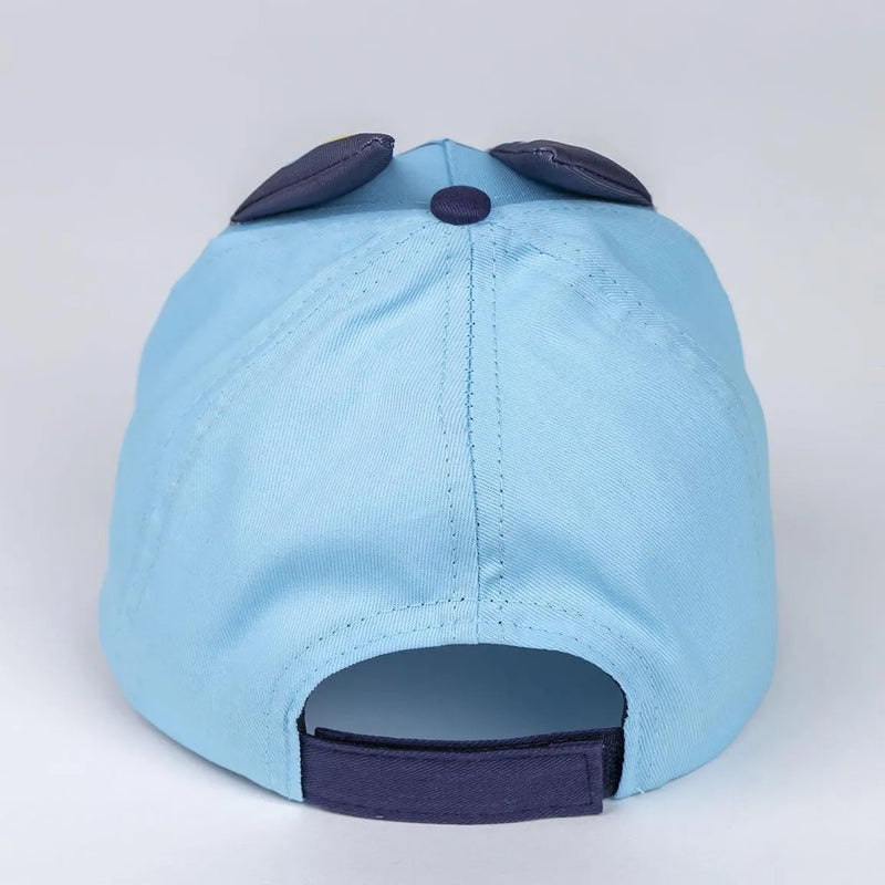 Bluey Pet Blauw – Kinderpet met 3D Oren – Verstelbaar – Officieel Gelicenseerd