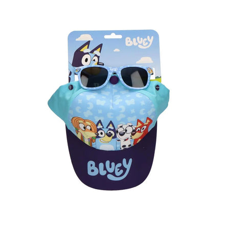Bluey Cap & Sunglasses Kids Set