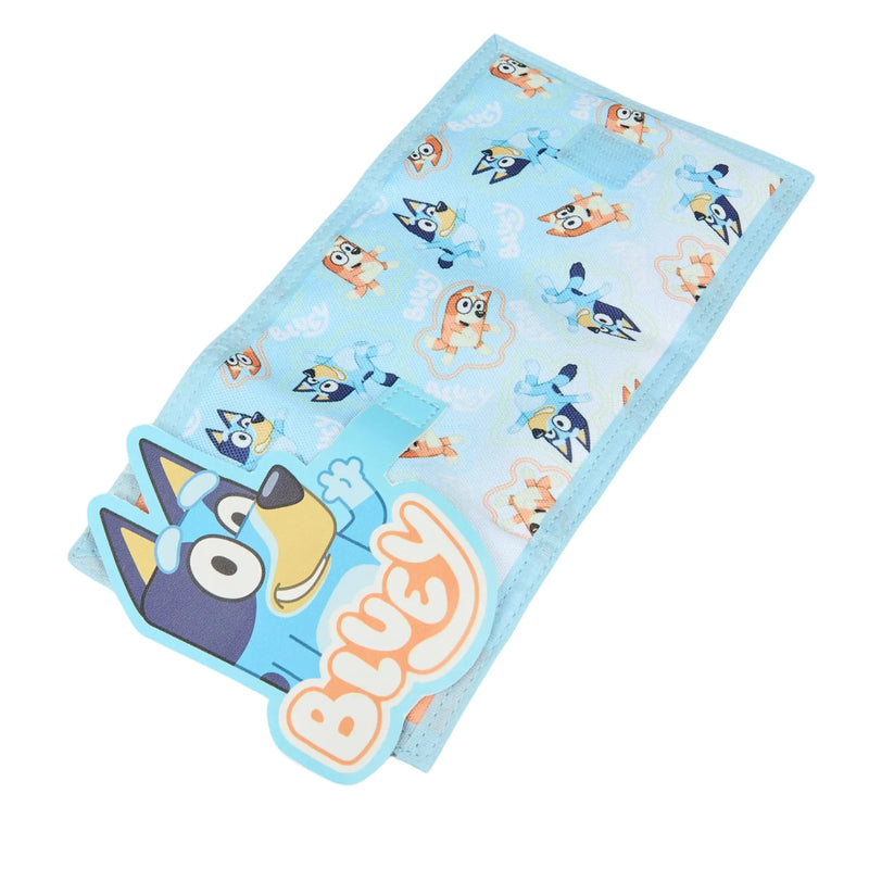 Bluey wallet boys and girls blue
