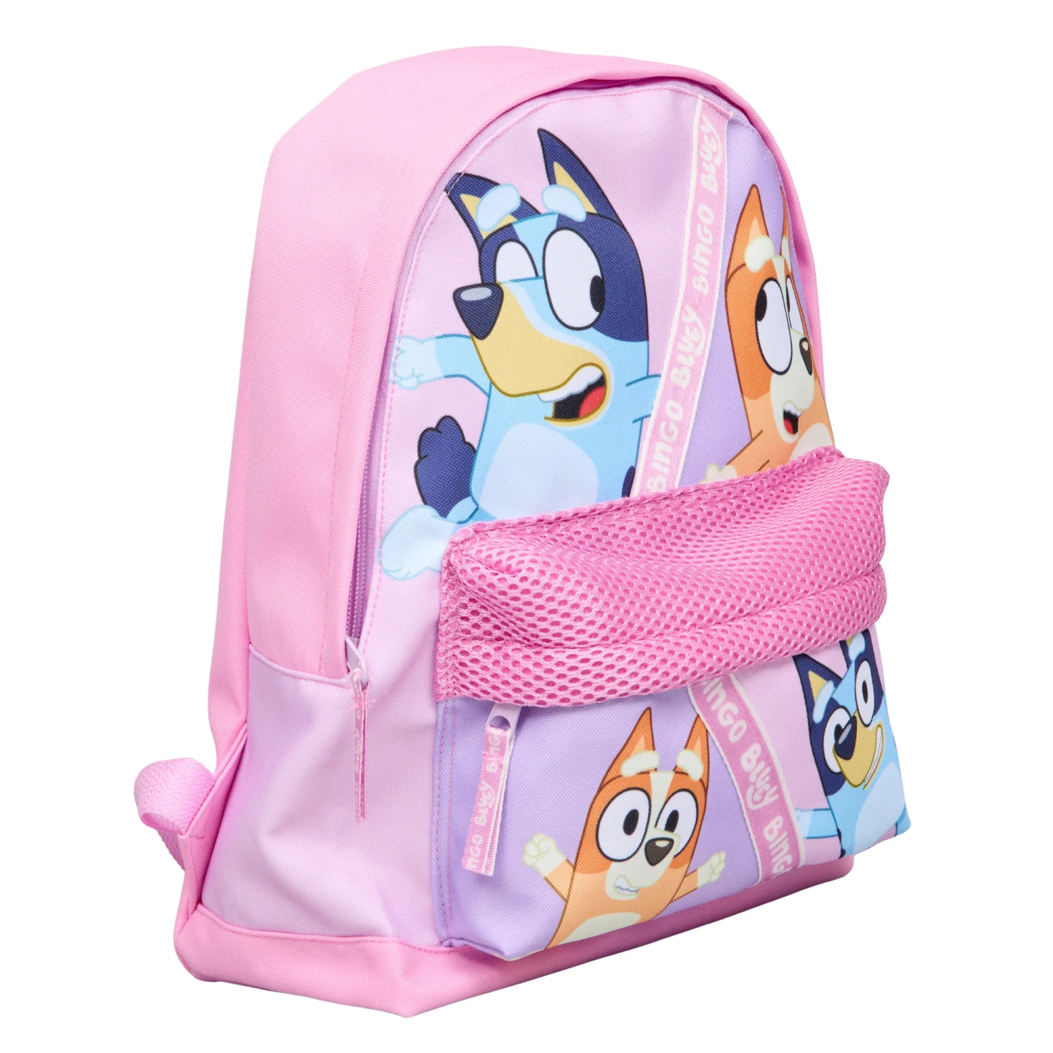 Bluey backpack girls pink
