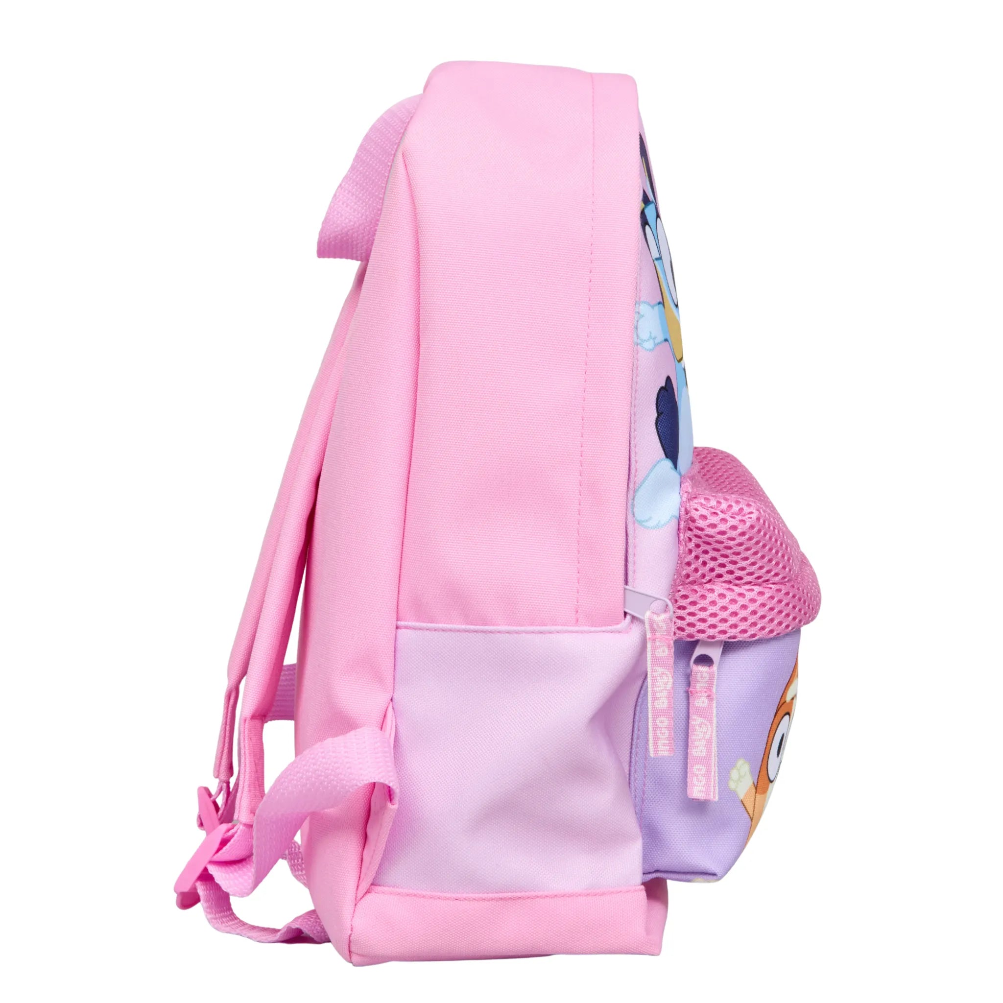 Bluey backpack girls pink