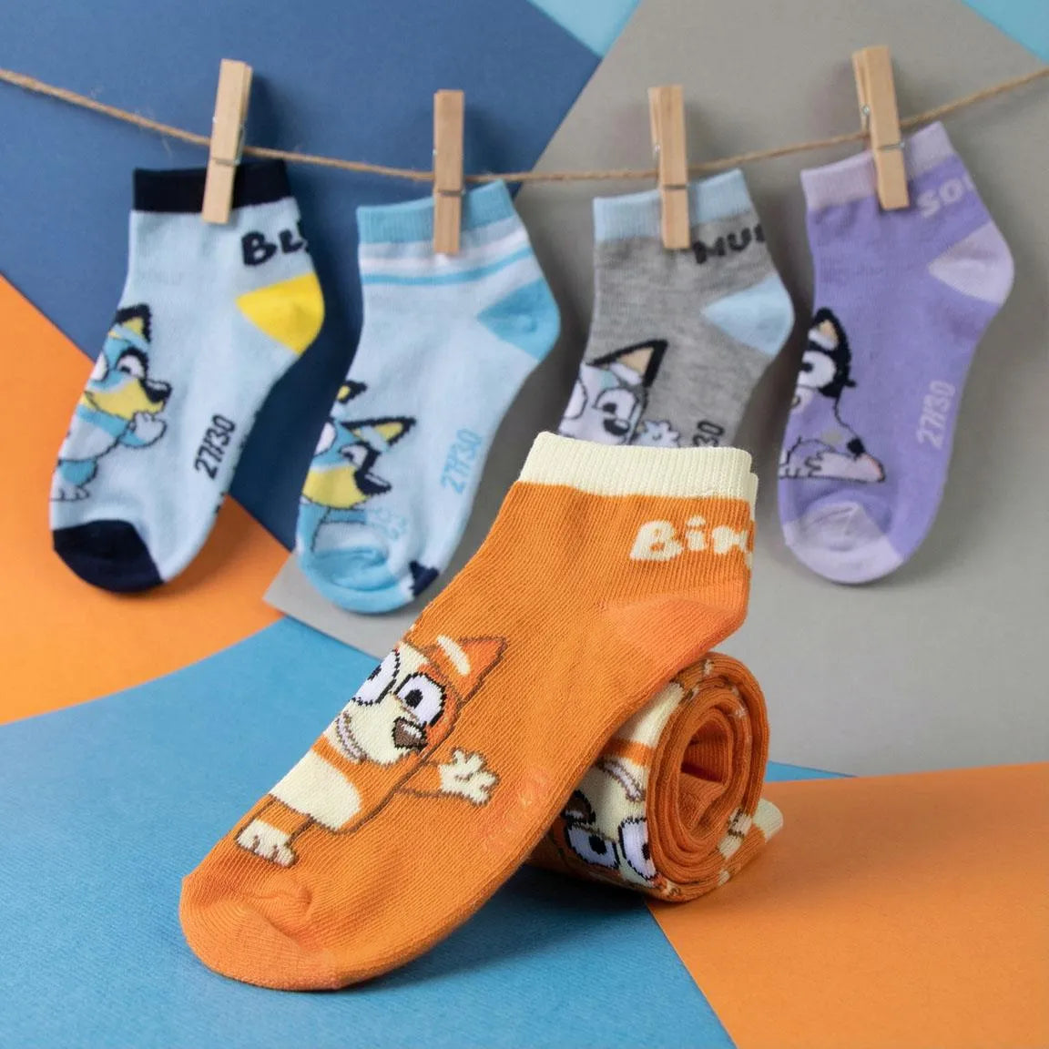Bluey Socken 7 Paar Kinder
