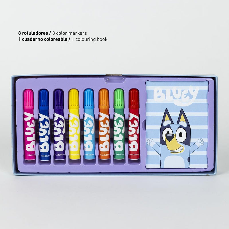 Bluey Zeichnung Crafts Zeichnung Box Jungen Mädchen - 44 Stück